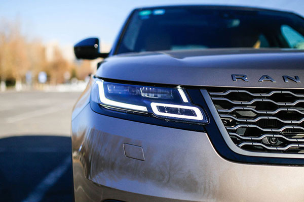 Range Rover Velar front headlight
